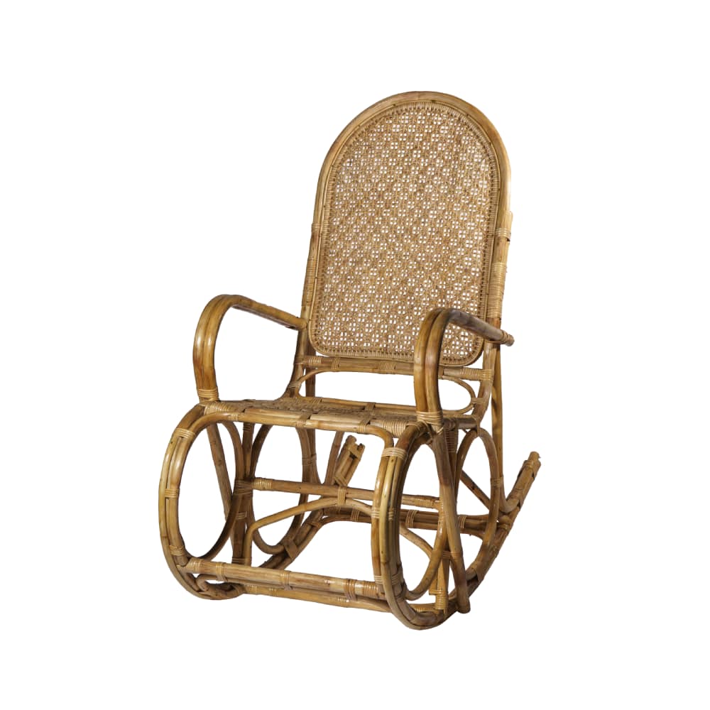 Cane Rocking Chair - Ceylon Cane Crafts